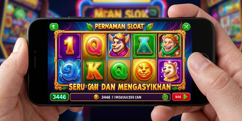 Screenshot utama memperlihatkan gameplay seru di game Slot 3446.