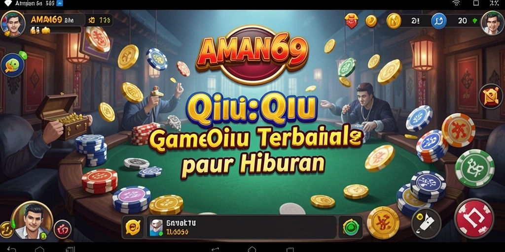 Tampilan gameplay menarik dari AMAN69 dengan suasana QiuQiu.