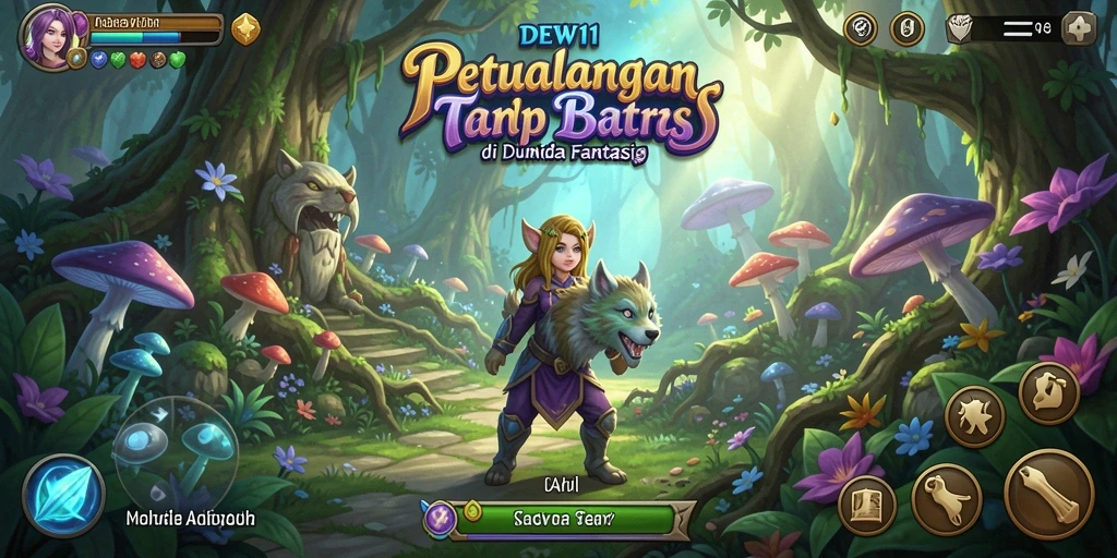 Tampilan menarik dari gameplay DEWI11 yang menggugah semangat petualangan.