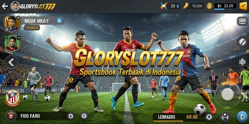 Tampilan gameplay menarik dari GLORYSLOT777 menunjukkan taruhan langsung.