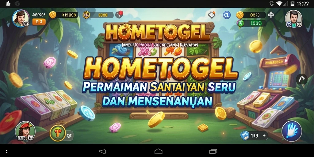 Tampilan menarik dari gameplay HOMETOGEL yang seru dan menantang.