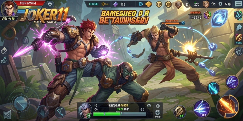 Tampilan gameplay JOKER11 yang menegangkan dan seru.