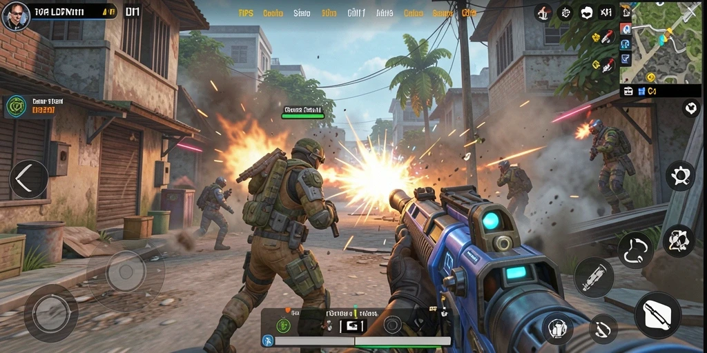 Gameplay LDN11 yang seru dan mendebarkan di TPS.