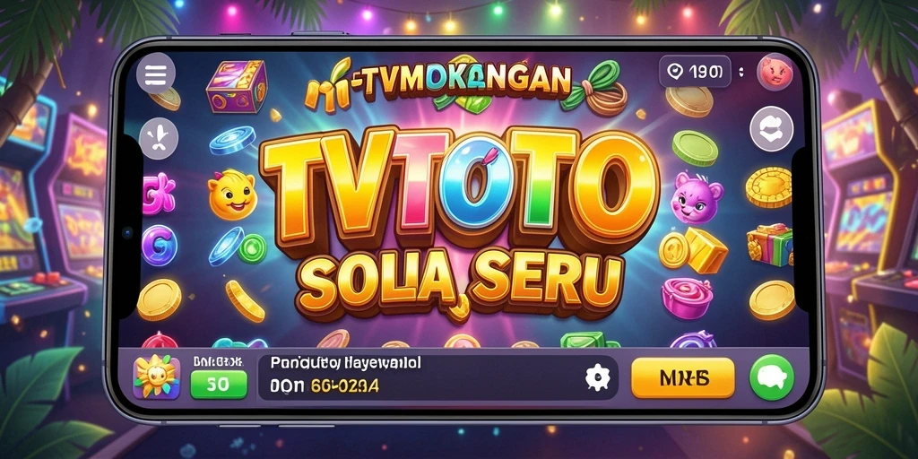 Gameplay seru TVTOTO dengan grafis memukau.