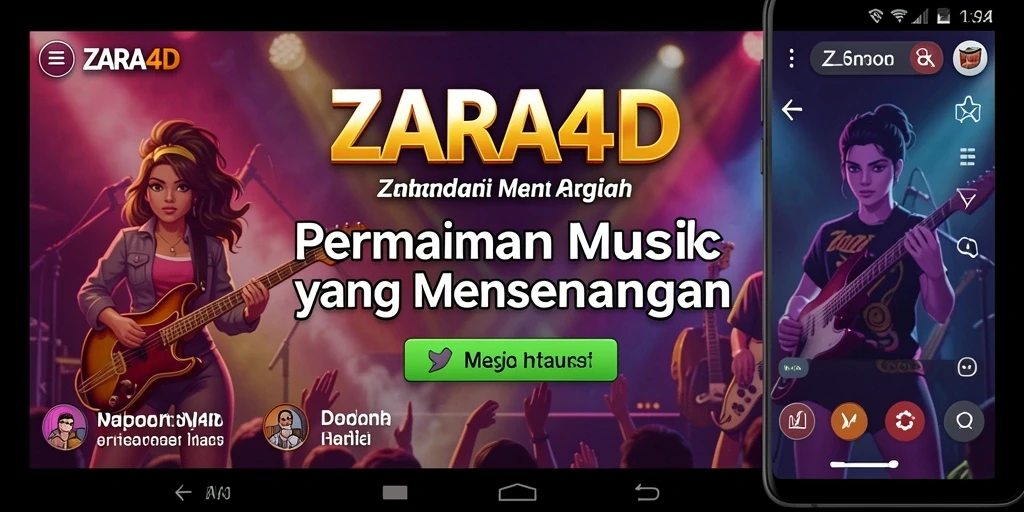Tampilan gameplay ZARA4D yang interaktif dan menarik.