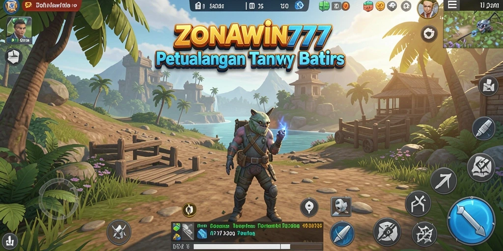 Gameplay <strong>ZONAWIN777</strong> yang menampilkan petualangan Open World yang memukau.